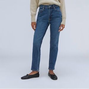 Everlane The Original Cheeky Jeans Organic Cotton Classic Blue Women's Jeans